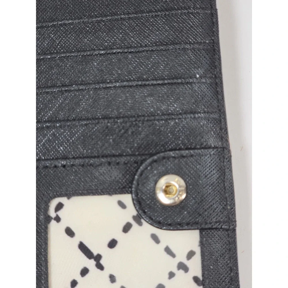 Kate Spade Black Snap wallet.  Medium size.  Great condition.